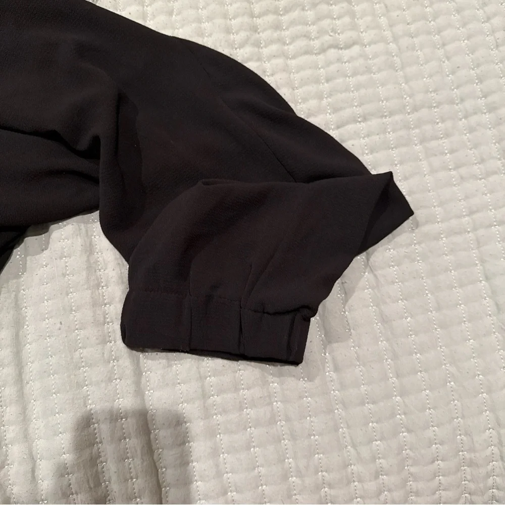 MICHAEL Michael Kors Black Jumpsuit with Silver Accents - Picture 5 of 7